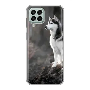 Чохол з Хаскі Samsung Galaxy M33 (5G) (M336B) - (AlphaPrint) (Вірний собака)
