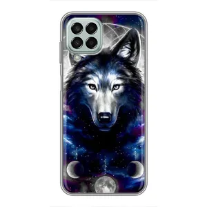 Захисні чохли для Samsung Galaxy M33 (5G) (М336B) (AlphaPrint) (ХІТ продаж) ВОВК (Вовк)