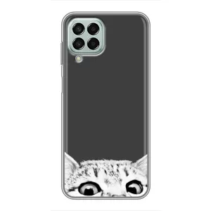 Чохол на Samsung Galaxy M33 (5G) (М336B) з Котиками (VPrint) (Виглядає котик)