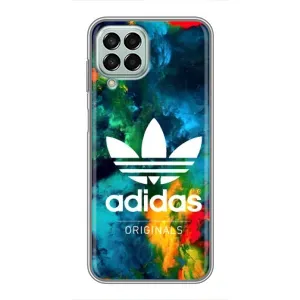 Чохли Адидас для Samsung Galaxy M33 (5G) (M336B) (AlphaPrint) (Яскравий Адідас)