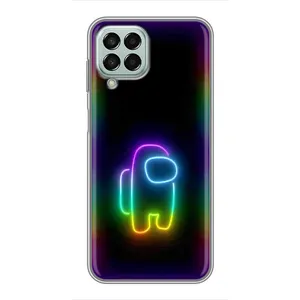Чехол Амонг Ас для Samsung Galaxy M33 (5G) (M336B) (AlphaPrint) (Яркий скин)