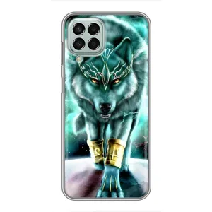 Захисні чохли для Samsung Galaxy M33 (5G) (М336B) (AlphaPrint) (ХІТ продаж) ВОВК (Яскравий вовк)
