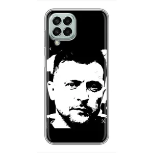 Чохол для Samsung Galaxy M33 (5G) (M336B) (AlphaPrint - с принтом Зеленського) (Зеленский АРТ)