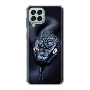 Чохол з картинкою 'Хижаки' для Samsung Galaxy M33 (5G) (M336B) (Чорна змія)