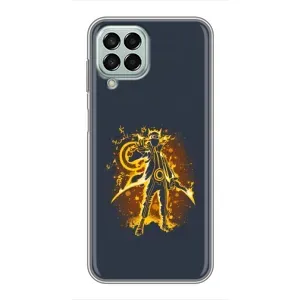 Naruto Anime Чохли для Samsung Galaxy M33 (5G) (М336B) (AlphaPrint) (золотий Наруто)