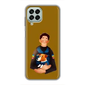 Чохли з картинкою собаки Патрон для Samsung Galaxy M33 (5G) (M336B) (AlphaPrint) (ЗСУ Патрон)