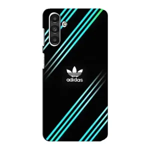 Чохли Адидас для Samsung Galaxy M34 (5G) (AlphaPrint) (Адідас з полосами)