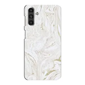 Мраморний чехол на Samsung Galaxy M34 (5G) (VPrint) (Білий мрамор)