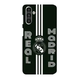 ФК Реал Мадрид чохли для Samsung Galaxy M34 (5G) (AlphaPrint) (чорно білий Реал)