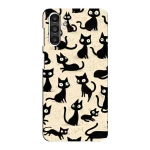 Чохол з малюнком кіт на Samsung Galaxy M34 (5G) (Чорні коти)