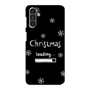 Різдвяні, Святкові Чохли для Samsung Galaxy M34 (5G) - Самсунг Ґалаксі M34 (5Джі) (Christmas loading)