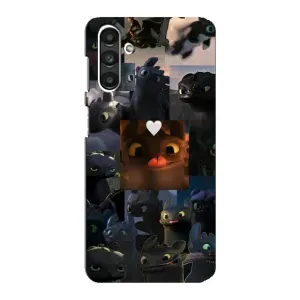 Чохол як приборкати дракона на Samsung Galaxy M34 (5G) (Дракон колаж)