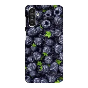 Чехлы с Фруктами для Samsung Galaxy M34 (5G) (VPrint) (Ежевика)