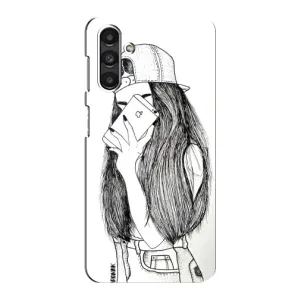 Чохол з друком для Samsung Galaxy M34 (5G) - (Мода) (AlphaPrint) (Фото дівчини)