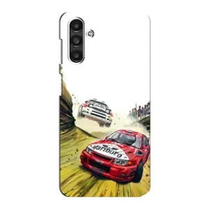 Чохли з Машинами на Samsung Galaxy M34 (5G) - Самсунг Ґалаксі M34 (5Джі) (VPrint) (Гоночні Тачки)
