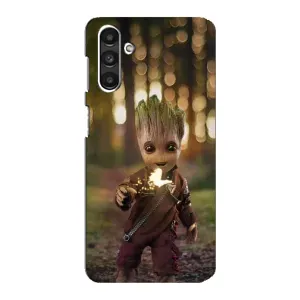 Чехол МАРВЕЛ для Самсунг М34 (5G) (AlphaPrint) (I am Groot)
