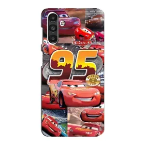 Силіконовий чохол Маквін для Samsung Galaxy M34 (5G) (Колаж Блискавка Маквін)