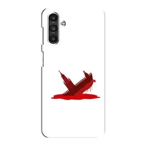 Чехол с принтом (Русский корабль...) для Samsung Galaxy M34 (5G) - Самсунг Ґалаксі M34 (5Джі) (AlphaPrint) (Кремлівський Корабель)