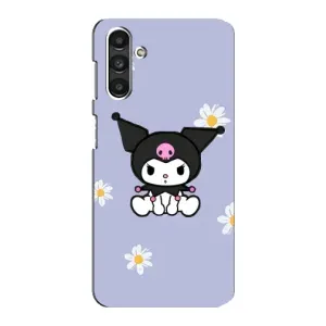 Чохол з кроликом Куромі на Samsung Galaxy M34 (5G) (Куромі в квітах)