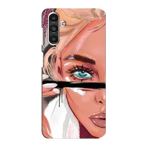 Чохол з друком для Samsung Galaxy M34 (5G) - (Мода) (AlphaPrint) (Макіяж)