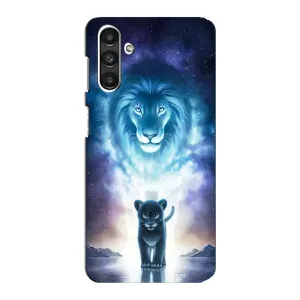 Чохол з картинкою ЛЕВ для Samsung Galaxy M34 (5G) (VPrint) (Маленький лев)
