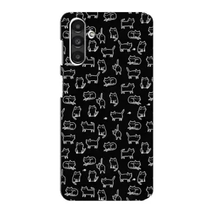 Чохол з принтом для Samsung Galaxy M34 (5G) (AlphaPrint) Модні коти (Маленькі котики)