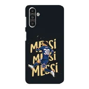 Чехлы для Samsung Galaxy M34 (5G) (Leo чемпион) (AlphaPrint) (Messi ПСЖ)