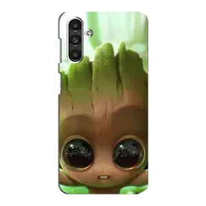 Чехол МАРВЕЛ для Самсунг М34 (5G) (AlphaPrint) (Милый Грут)