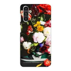 Бренднові Чохли для Samsung Galaxy M34 (5G) - (PREMIUMPrint) (Nike цветы)