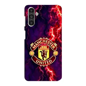 Чохол Манчестер Юнайтед для Samsung Galaxy M34 (5G) - Самсунг Ґалаксі M34 (5Джі) (AlphaPrint) (вогняний Манчестер)