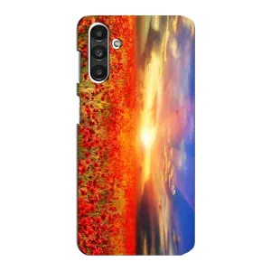 Чохол з картинкою (Стильні) Samsung Galaxy M34 (5G) - Самсунг Ґалаксі M34 (5Джі) - (AlphaPrint) (Поле тюльпанів)