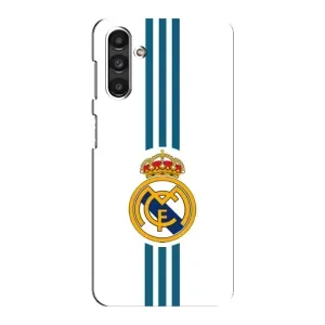 ФК Реал Мадрид чохли для Samsung Galaxy M34 (5G) (AlphaPrint) (Реал Мадрид на білому)