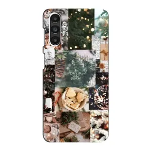 Різдвяні, Святкові Чохли для Samsung Galaxy M34 (5G) - Самсунг Ґалаксі M34 (5Джі) (Різдвяний колаж)
