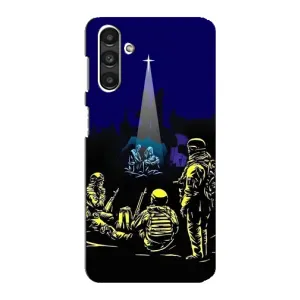 Різдвяні, Святкові Чохли для Samsung Galaxy M34 (5G) - Самсунг Ґалаксі M34 (5Джі) (Різдво в Україні)