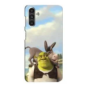 Чохол з мультфільмом Шрек на Samsung Galaxy M34 (5G) (Шрек та Осел)