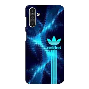 Чохли Адидас для Samsung Galaxy M34 (5G) (AlphaPrint) (Синій Адідас)