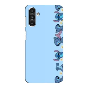 Чехол с принтом Стич на Samsung Galaxy M34 (5G) (Стич фон)
