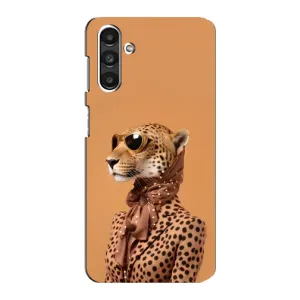 Чохол з принтом стильні тварини для Samsung Galaxy M34 (5G) - Самсунг Ґалаксі M34 (5Джі) (Стильний леопард)