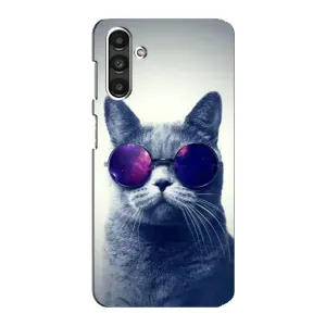 Чохол з принтом для Samsung Galaxy M34 (5G) (AlphaPrint) Модні коти (Стильний кіт)
