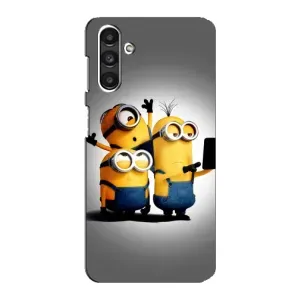 Чехол для Ребёнка на Самсунг М34 (5G) (VPrint) (Три миньона)