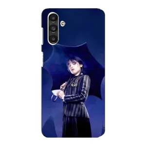 Чохли Венсдей на Samsung Galaxy M34 (5G) Уенсдей (AlphaPrint) (Венздей з парасолькою)