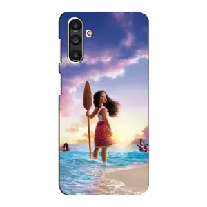 Чохол з мультфільмом Ваяна Samsung Galaxy M34 (5G) (Моана з веслом)