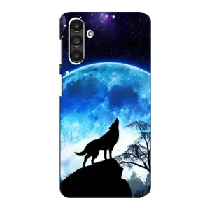 Захисні чохли для Samsung Galaxy M34 (5G) - Самсунг Ґалаксі M34 (5Джі) (AlphaPrint) (ХІТ продаж) ВОВК (Вовк на місяць)