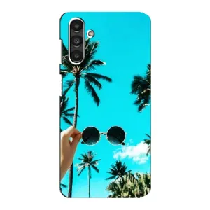 Силиконовый чехол с КАРТИНКАМИ лето для Samsung Galaxy M34 (5G) (AlphaPrint) (Взгляд лето)