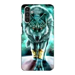 Захисні чохли для Samsung Galaxy M34 (5G) - Самсунг Ґалаксі M34 (5Джі) (AlphaPrint) (ХІТ продаж) ВОВК (Яскравий вовк)