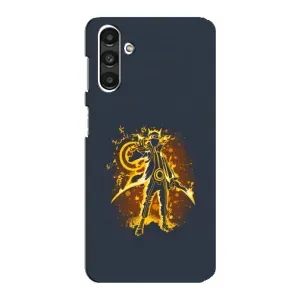 Naruto Anime Чохли для Samsung Galaxy M34 (5G) - Самсунг Ґалаксі M34 (5Джі) (AlphaPrint) (золотий Наруто)