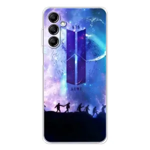 Чохли BTS для Samsung Galaxy M35 5G (AlphaPrint) (Army BTS)