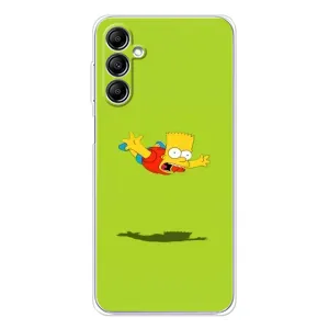 Чехол с Симпсонами для Samsung Galaxy M35 5G (VPrint) (Барт Симпсон)