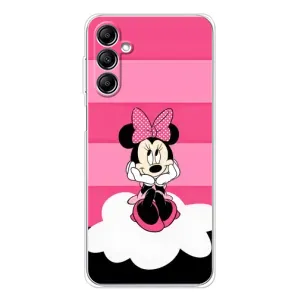 Эксклюзивный чехол для Samsung Galaxy M35 5G (AlphaPrint - Мультяшные) (Девочка Maus)