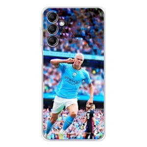 Чохли з футболістом Ерлінг Холанд для Samsung Galaxy M35 5G (AlphaPrint) (фанати Холанда)